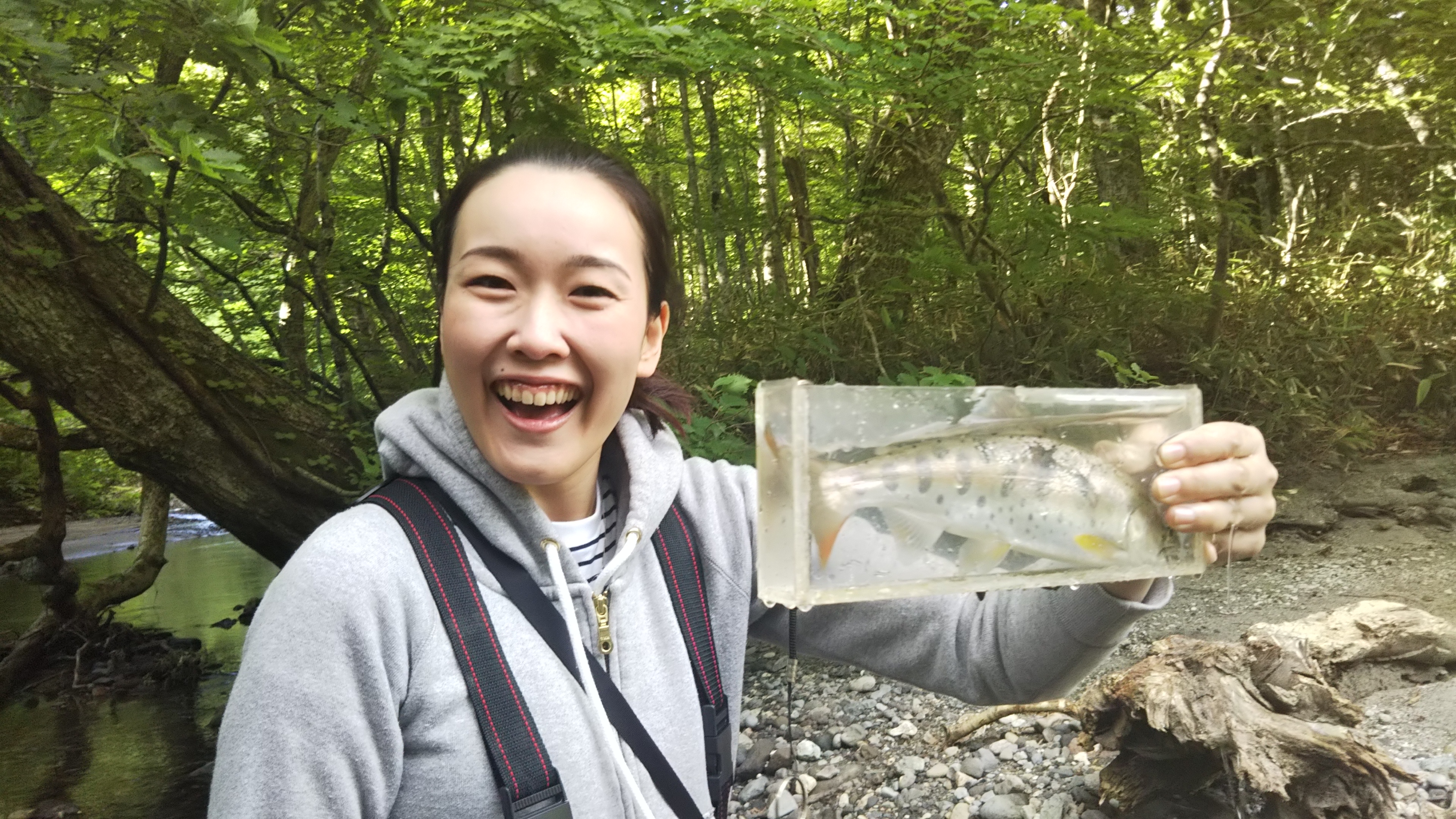 女性も楽しく釣りが出来ます!のイメージ